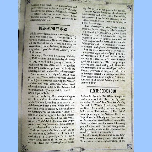 Book - Tesla: The Life and Times of an Electric Messiah by Nigel Cawthorne - Picture 10 of 14